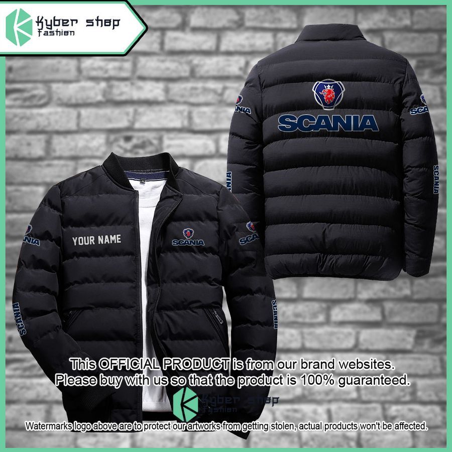 Scania Custom Puffer Down Jacket 4 Scania Custom Puffer Down Jacket word2
