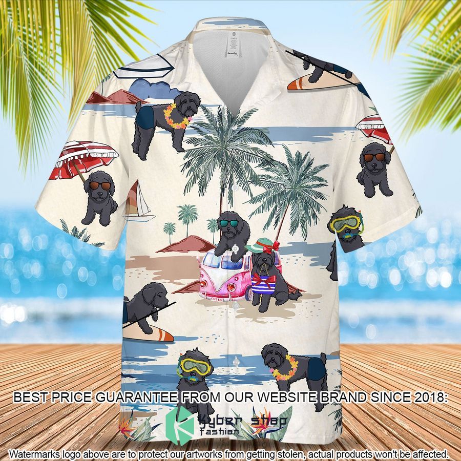 Schnoodle Summer Beach Hawaiian Shirt