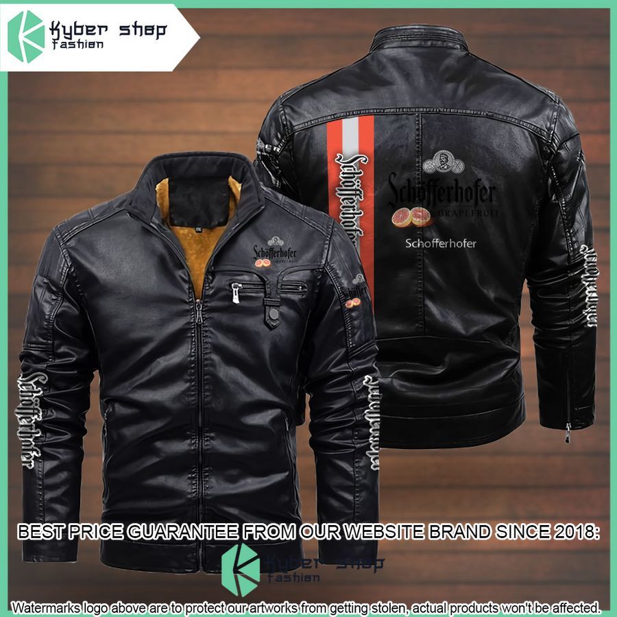 Schofferhofer Grapefruit Hefeweizen Leather Jacket 4 Schofferhofer Grapefruit Hefeweizen Leather Jacket word2