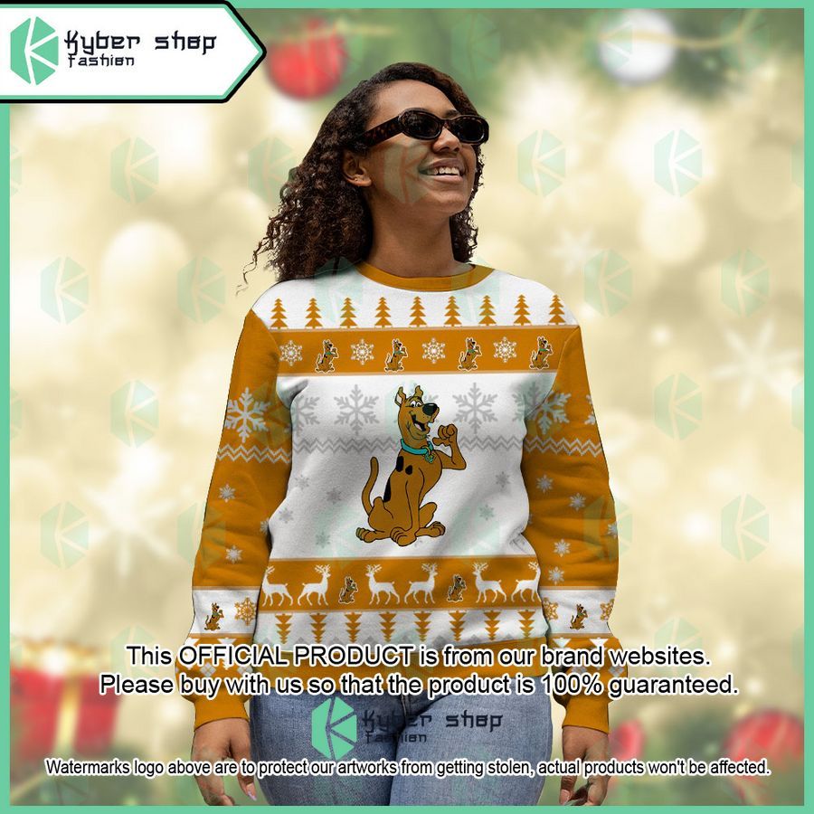 Scooby Doo Scooby-Doo, Where Are You! Christmas Sweater 4 Scooby Doo Scooby-Doo, Where Are You! Christmas Sweater word1