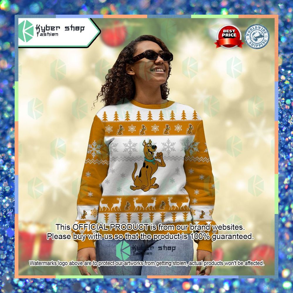 Scooby Doo Scooby-Doo, Where Are You! Christmas Sweater 9 Scooby Doo Scooby-Doo, Where Are You! Christmas Sweater word1