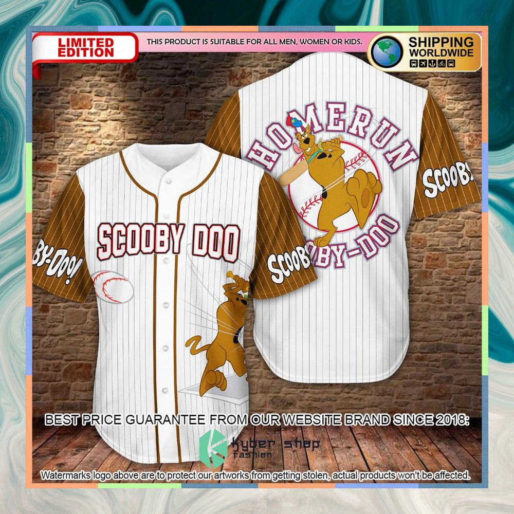 Scoopy Doo Homerun Baseball Jersey 3 Scoopy Doo Homerun Baseball Jersey word3