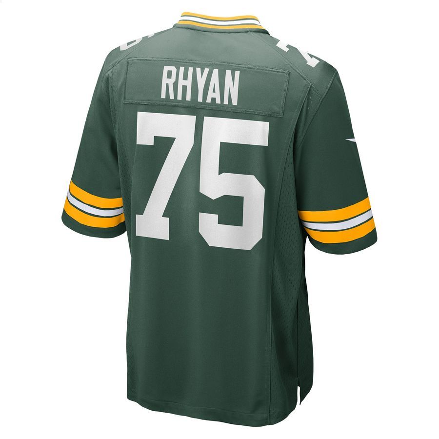 Sean Rhyan Green Bay Packers Green Football Jersey 3 Sean Rhyan Green Bay Packers Green Football Jersey word1