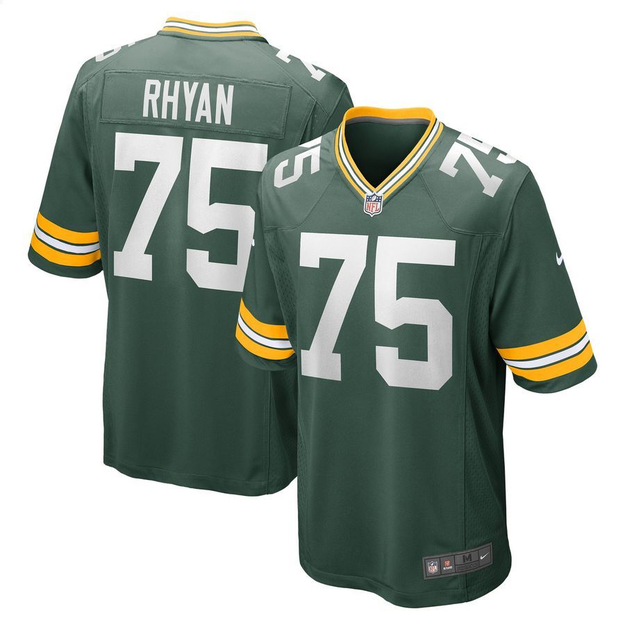 Sean Rhyan Green Bay Packers Green Football Jersey 4 Sean Rhyan Green Bay Packers Green Football Jersey word1