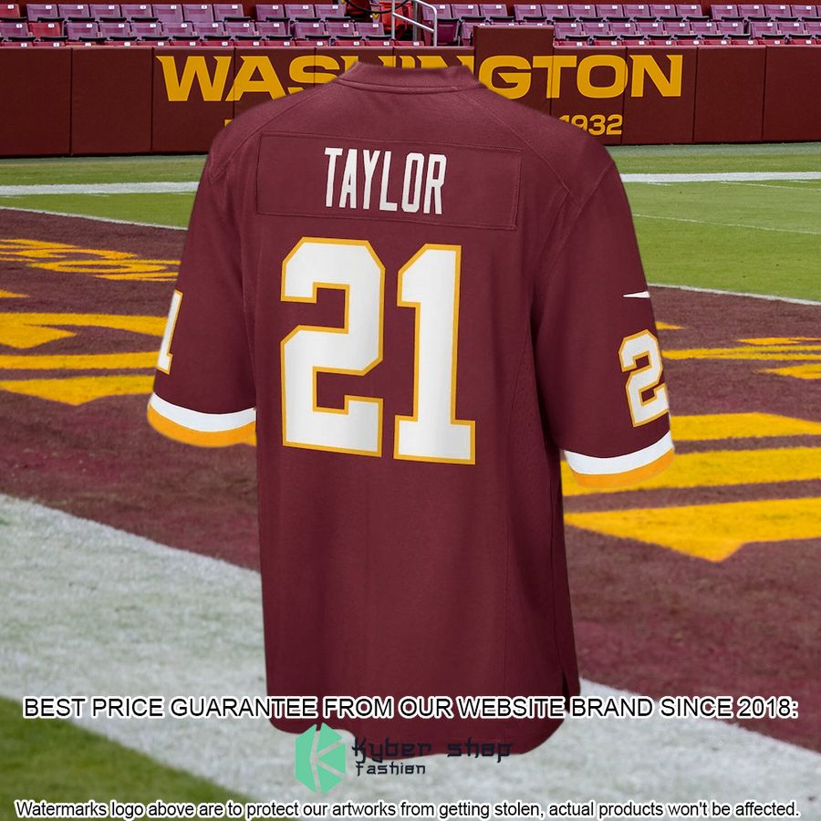 Sean Taylor Washington Football Team Retired Player Team Burgundy Football Jersey 3 Sean Taylor Washington Football Team Retired Player Team Burgundy Football Jersey word1
