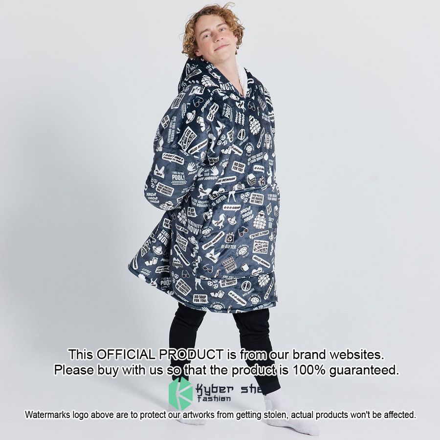 Seinfeld Oodie Blanket Hoodie 3 Seinfeld Oodie Blanket Hoodie word3
