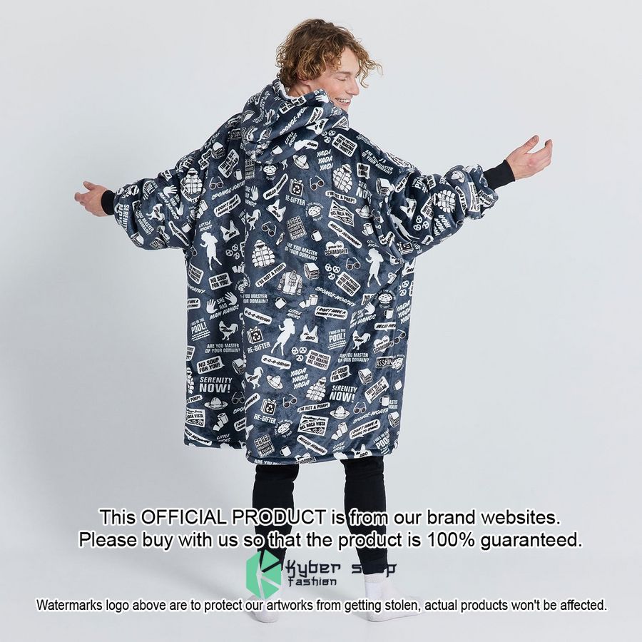 Seinfeld Oodie Blanket Hoodie 4 Seinfeld Oodie Blanket Hoodie word3