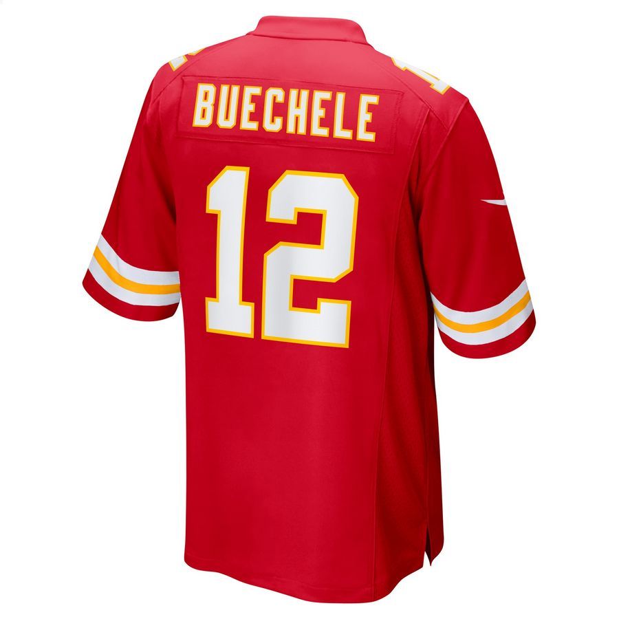 Shane Buechele Kansas City Chiefs Red Football Jersey 3 Shane Buechele Kansas City Chiefs Red Football Jersey word2