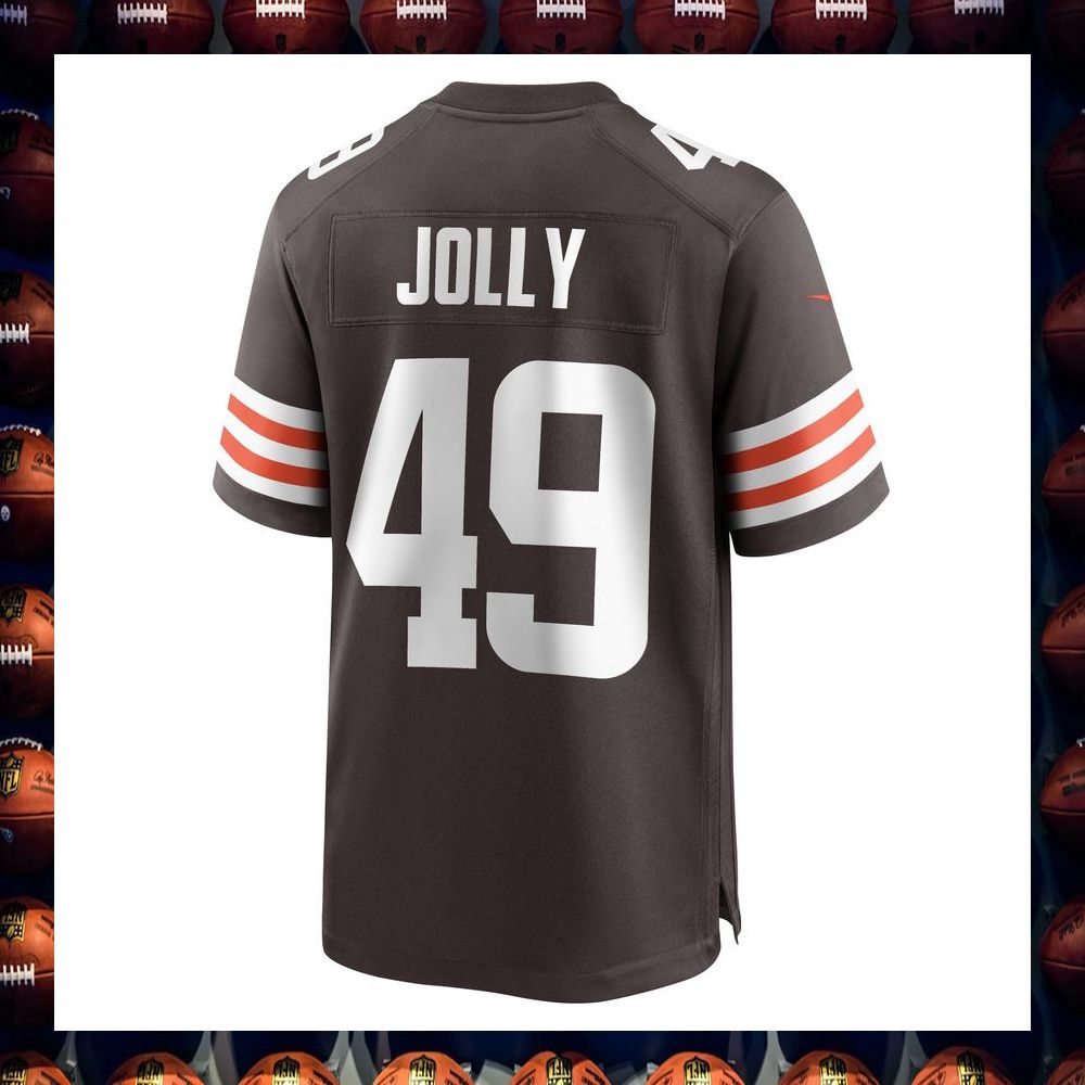 Shaun Jolly Cleveland Browns Brown Football Jersey 3 Shaun Jolly Cleveland Browns Brown Football Jersey word1