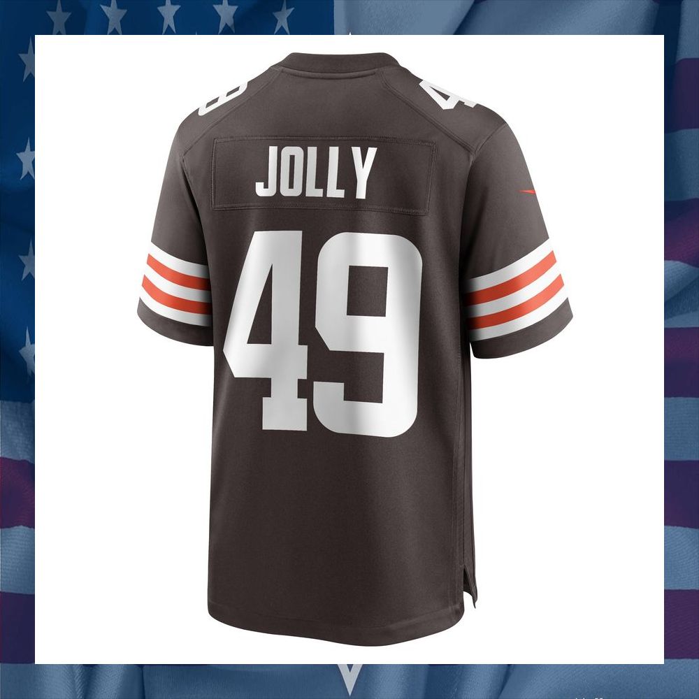 Shaun Jolly Cleveland Browns Brown Football Jersey 7 Shaun Jolly Cleveland Browns Brown Football Jersey word1