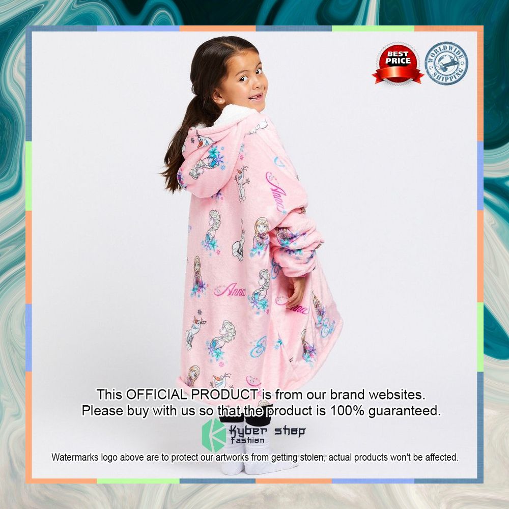 Shine of Frozen Kids Oodie Blanket Hoodie 7 Shine of Frozen Kids Oodie Blanket Hoodie word3