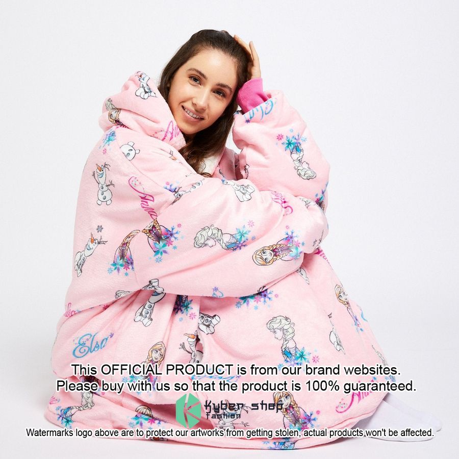 Shine of Frozen Oodie Blanket Hoodie