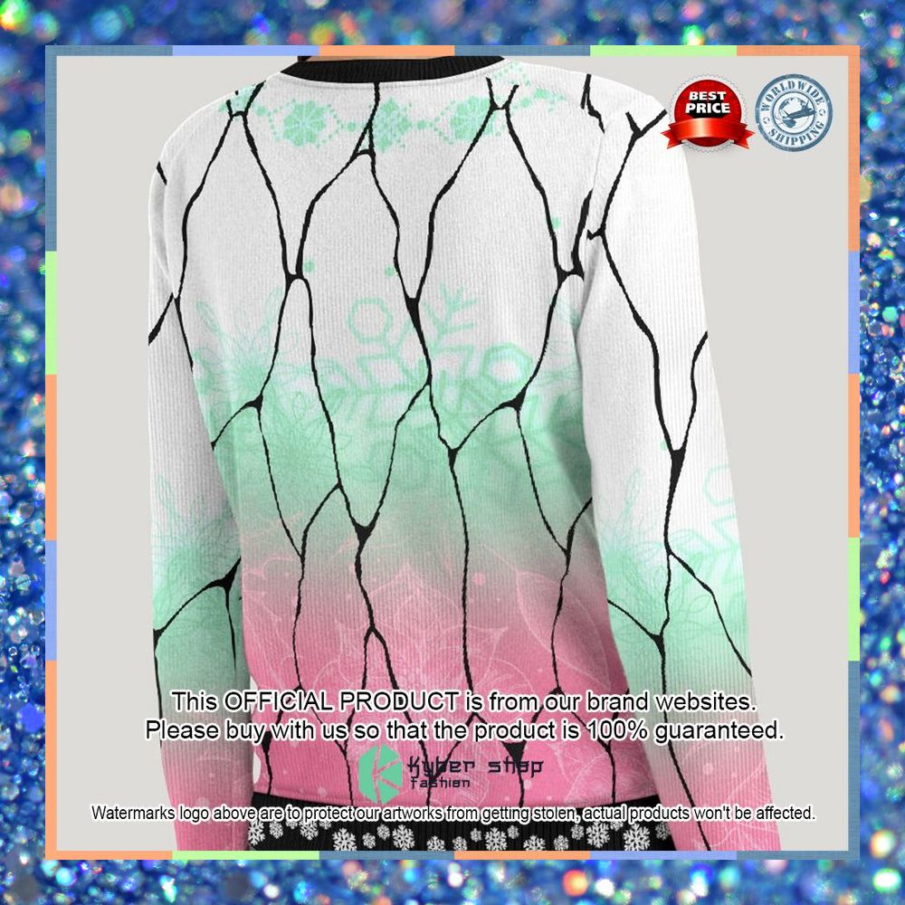 Shinobu Kocho Demon Slayer Christmas Sweater 7 Shinobu Kocho Demon Slayer Christmas Sweater word1