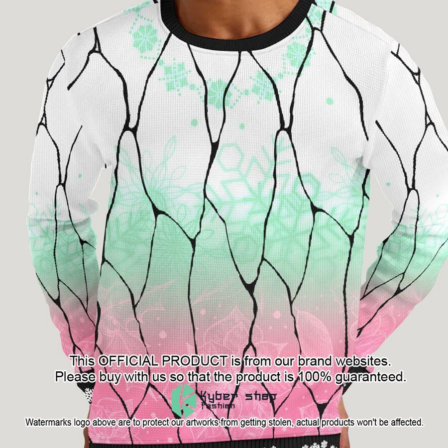 Shinobu Kocho Demon Slayer Christmas Sweater 3 Shinobu Kocho Demon Slayer Christmas Sweater word1
