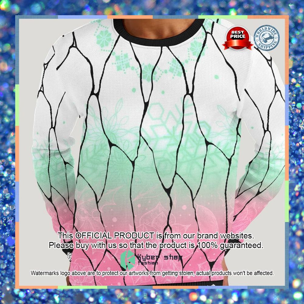 Shinobu Kocho Demon Slayer Christmas Sweater 8 Shinobu Kocho Demon Slayer Christmas Sweater word1
