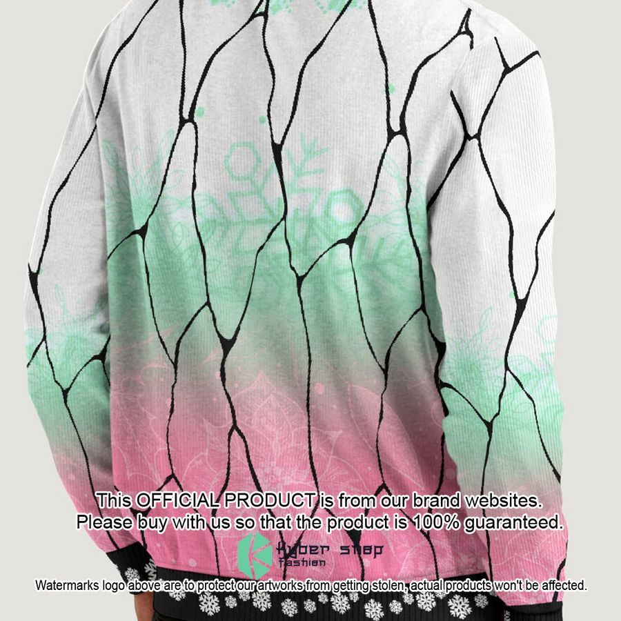 Shinobu Kocho Demon Slayer Christmas Sweater 4 Shinobu Kocho Demon Slayer Christmas Sweater word1
