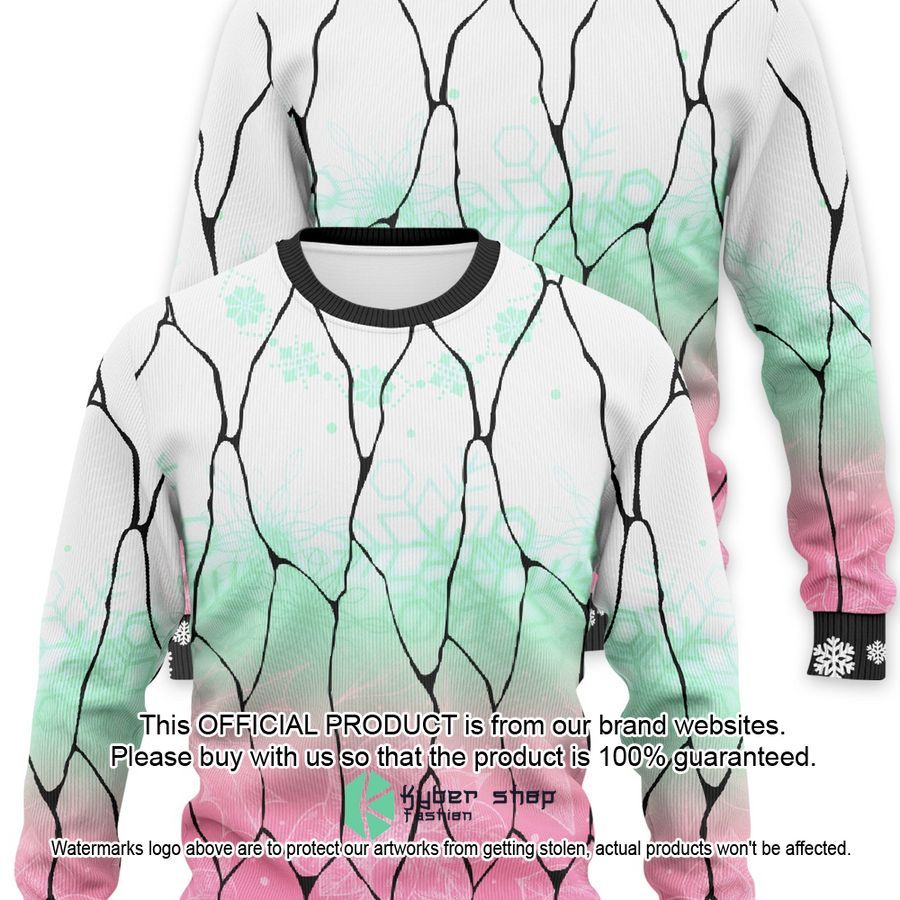 Shinobu Kocho Demon Slayer Christmas Sweater 5 Shinobu Kocho Demon Slayer Christmas Sweater word1
