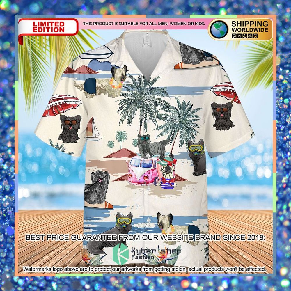 Skye Terrier Summer Beach Hawaiian Shirt 5 Skye Terrier Summer Beach Hawaiian Shirt word3