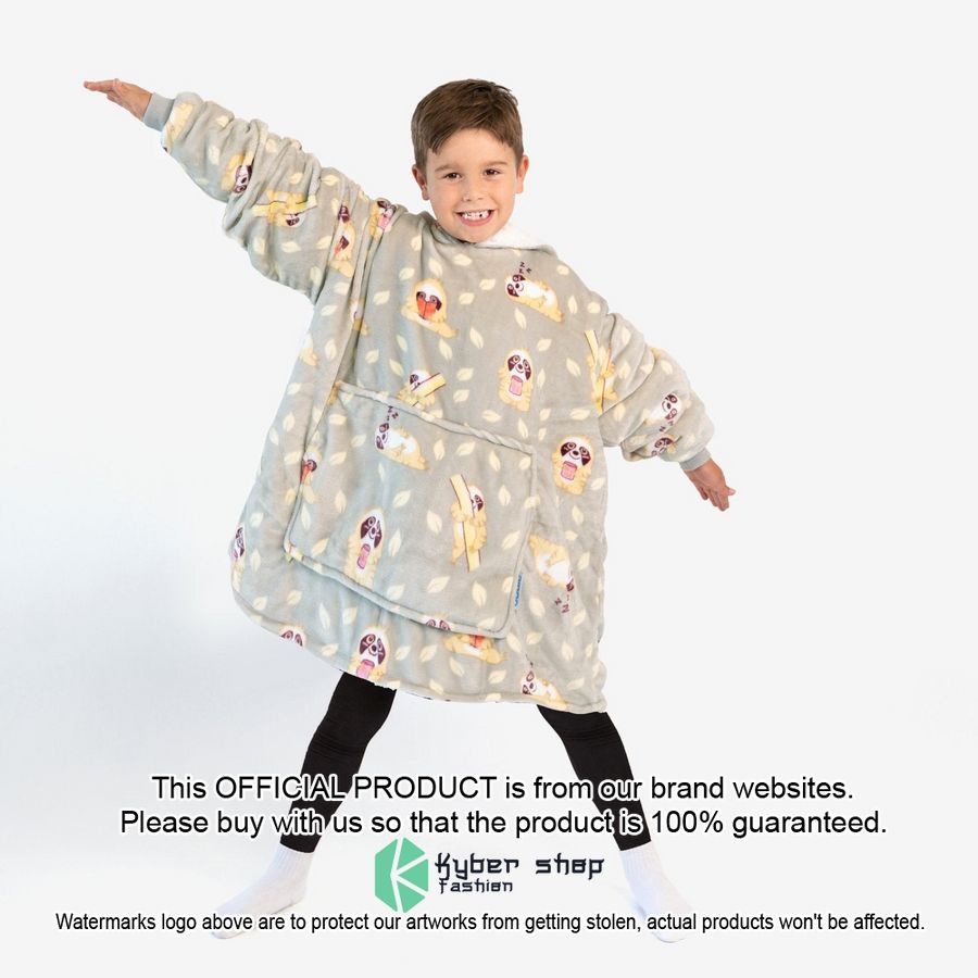 Sloth Kids Oodie Blanket Hoodie