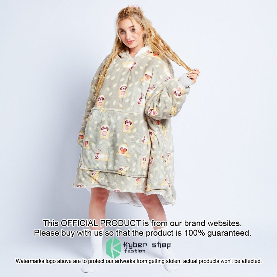 Sloth Oodie Blanket Hoodie word3