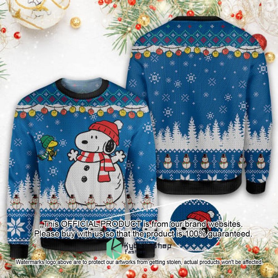 Snoopy and Woodstock Christmas Sweater