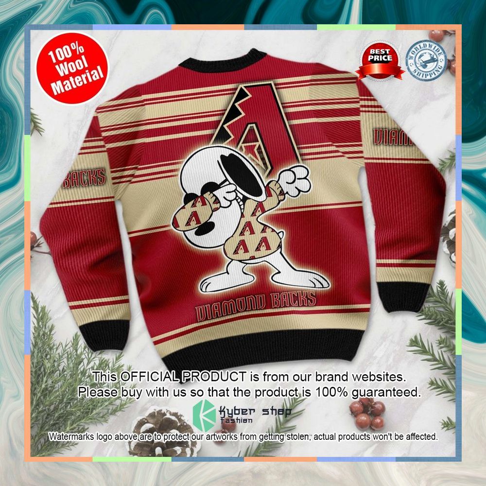 Snoopy Love Arizona Diamondbacks MLB Christmas Sweater 8 Snoopy Love Arizona Diamondbacks MLB Christmas Sweater word3