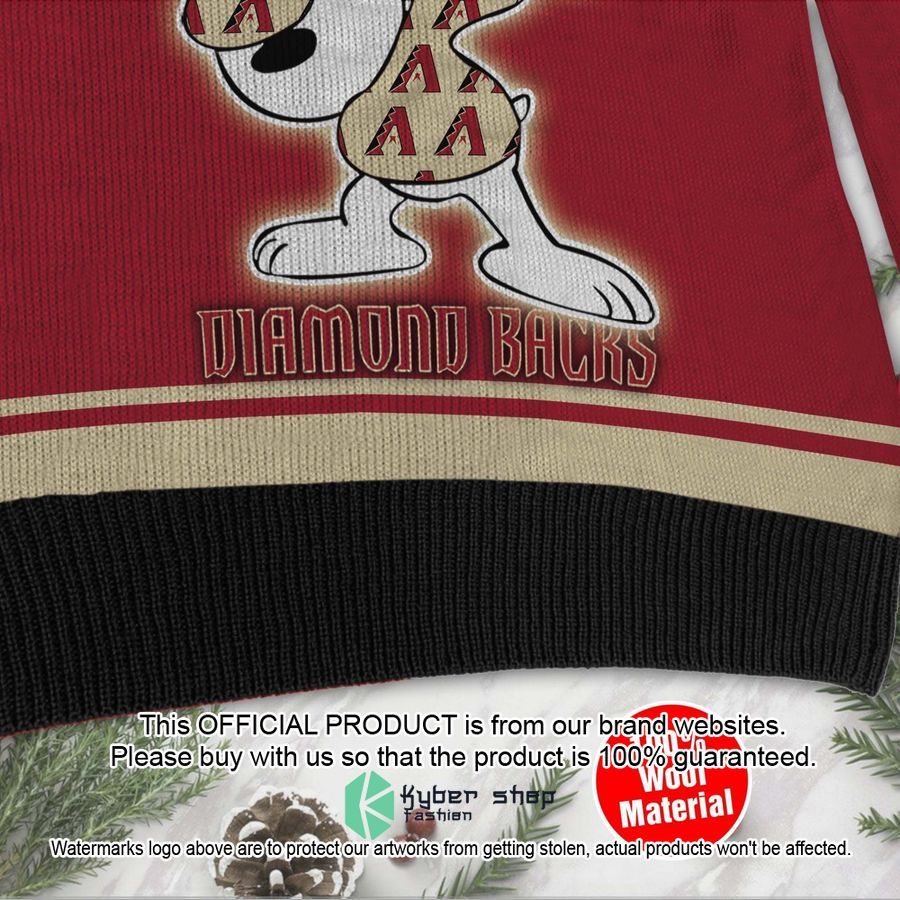 Snoopy Love Arizona Diamondbacks MLB Christmas Sweater 4 Snoopy Love Arizona Diamondbacks MLB Christmas Sweater word3