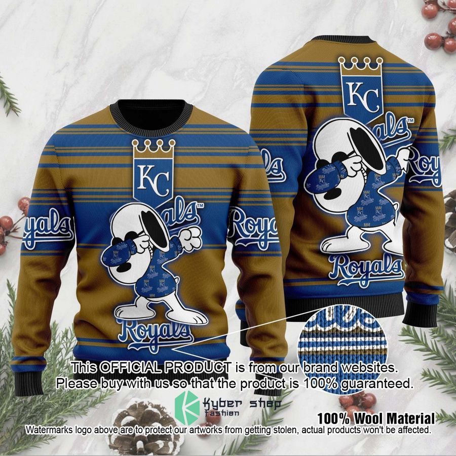 Snoopy Love Kansas City Royals MLB Christmas Sweater