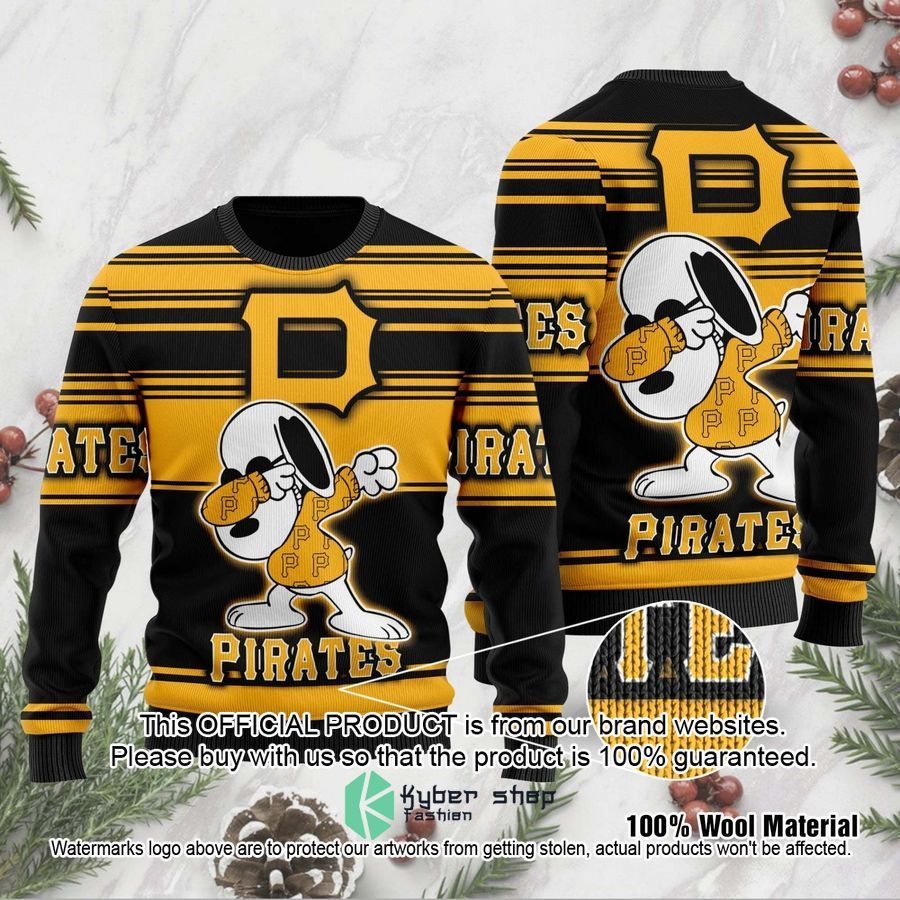 Snoopy Love Pittsburgh Pirates MLB Christmas Sweater