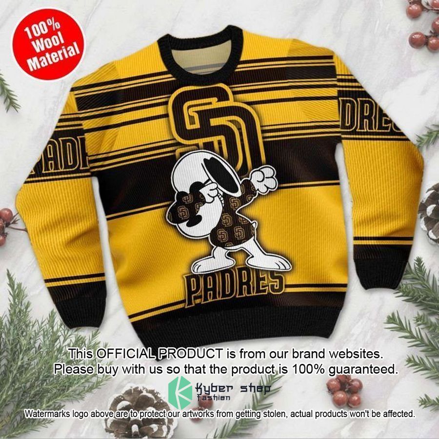 Snoopy San Diego Padres Christmas Sweater