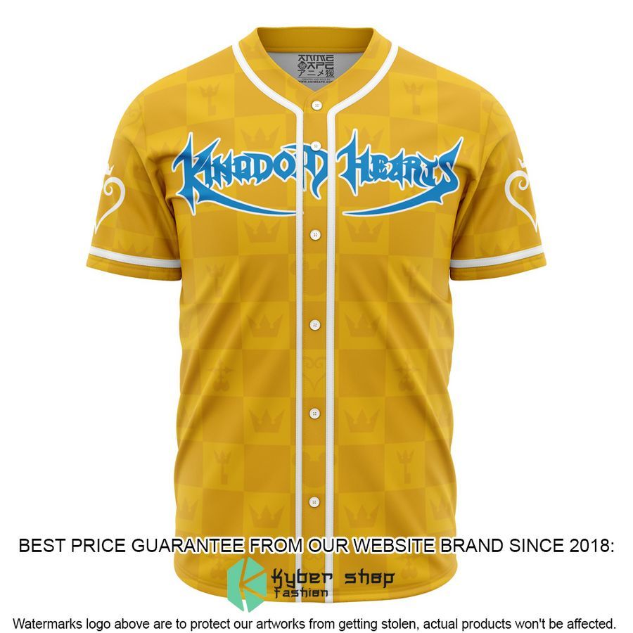 Sora Kingdom Hearts Baseball Jersey