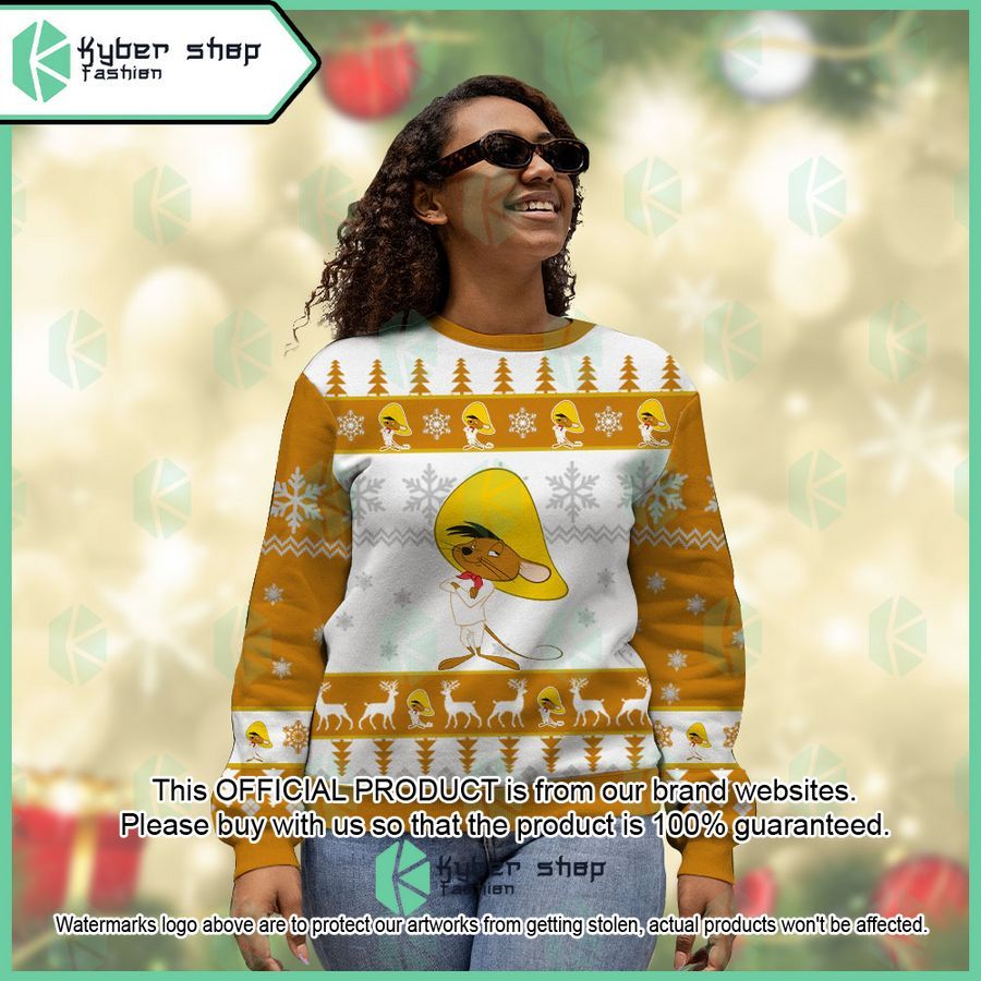 Speedy Gonzales Looney Tunes Christmas Sweater 4 Speedy Gonzales Looney Tunes Christmas Sweater word3