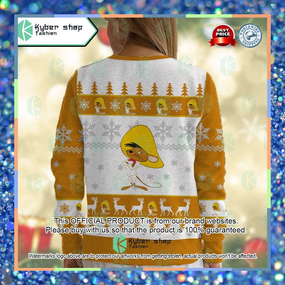 Speedy Gonzales Looney Tunes Christmas Sweater 10 Speedy Gonzales Looney Tunes Christmas Sweater word3