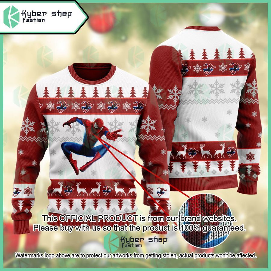 Spider-Man The Amazing Spider-Man Christmas Sweater word3