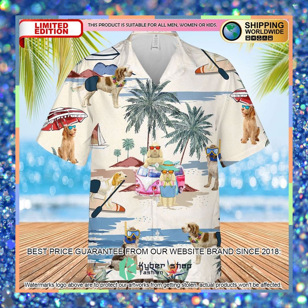 Spinone Italiano Summer Beach Hawaiian Shirt 5 Spinone Italiano Summer Beach Hawaiian Shirt word3