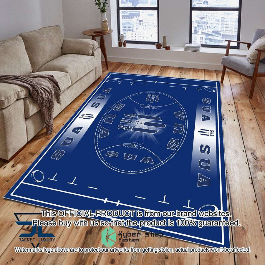 Sporting Union Agenais Carpet Rug word2