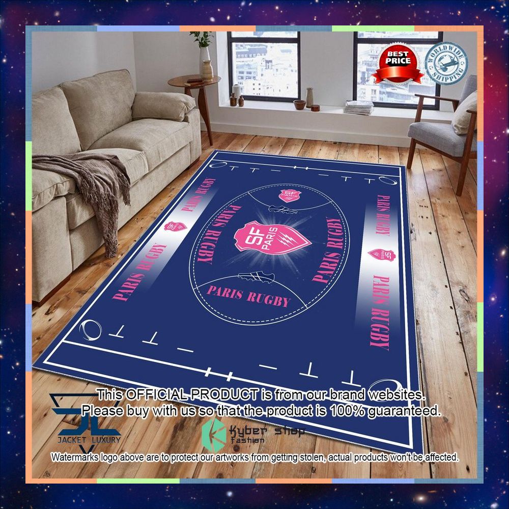 Stade Francais Carpet Rug 4 Stade Francais Carpet Rug word1