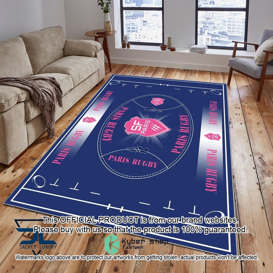 Stade Francais Carpet Rug word2