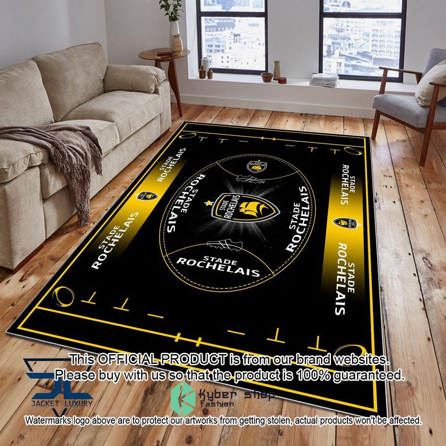 Stade Rochelais Carpet Rug word1