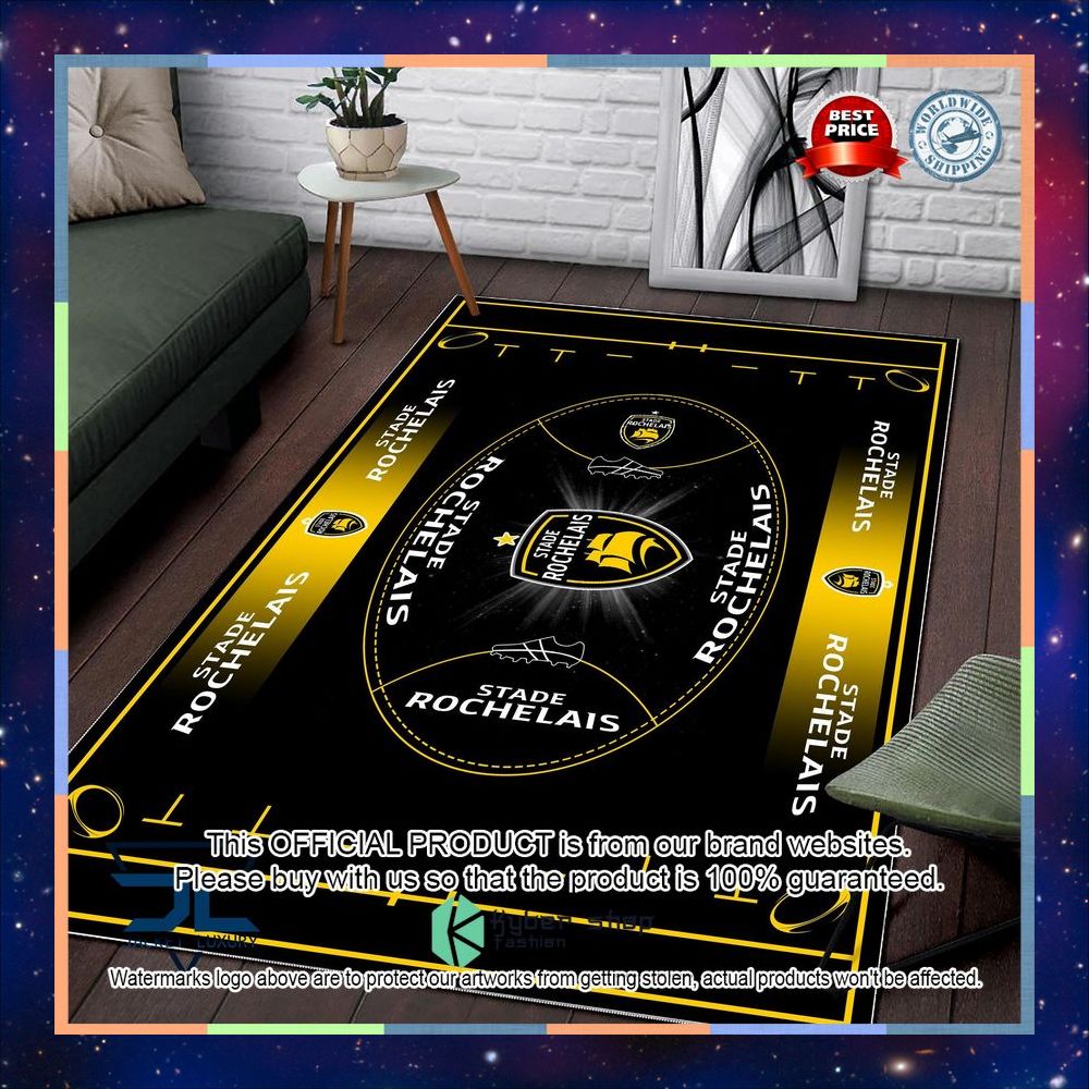 Stade Rochelais Carpet Rug 5 Stade Rochelais Carpet Rug word1