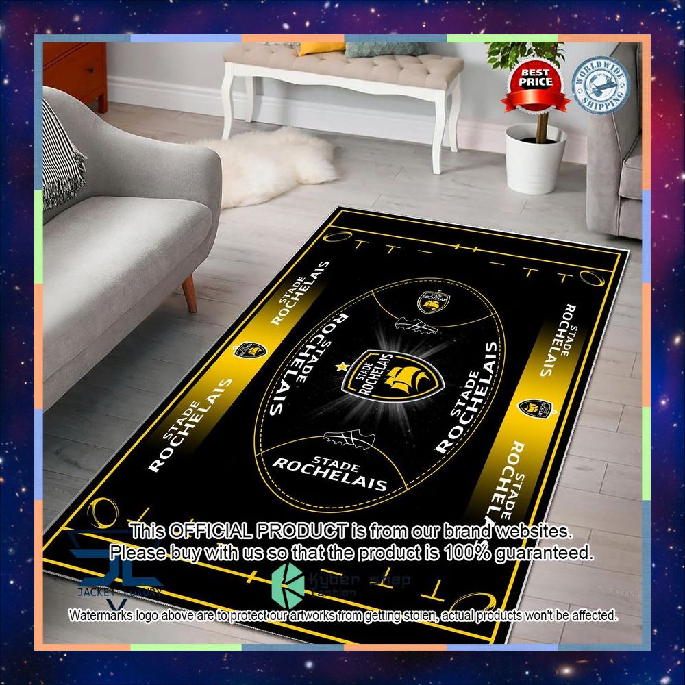 Stade Rochelais Carpet Rug 6 Stade Rochelais Carpet Rug word1