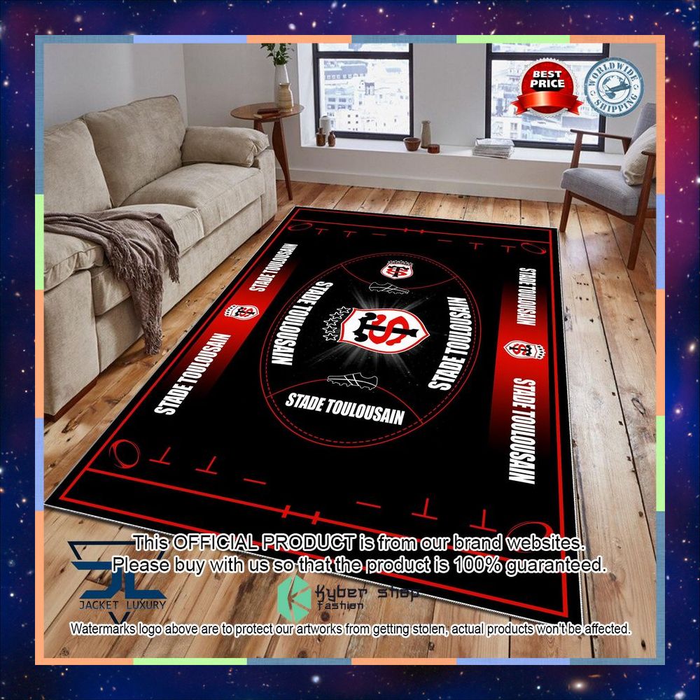 Stade Toulousain Carpet Rug 4 Stade Toulousain Carpet Rug word3