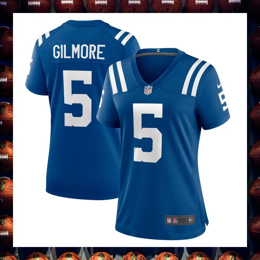 Stephon Gilmore Indianapolis Colts Women's Royal Football Jersey
