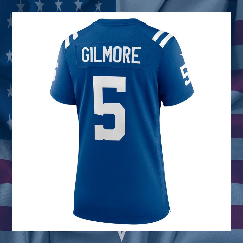 Stephon Gilmore Indianapolis Colts Women's Royal Football Jersey 7 Stephon Gilmore Indianapolis Colts Women's Royal Football Jersey word2