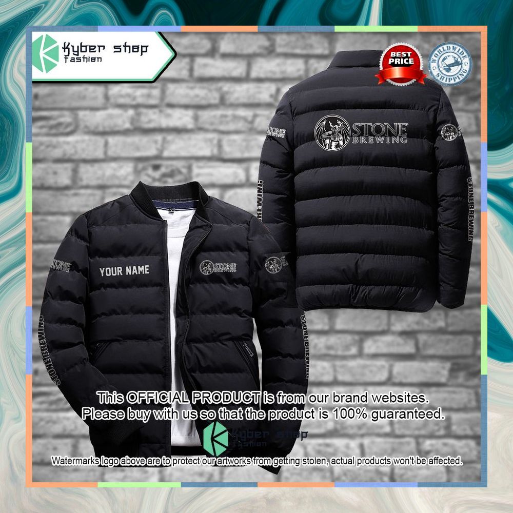 Stone Brewing Custom Puffer Down Jacket 8 Stone Brewing Custom Puffer Down Jacket word1