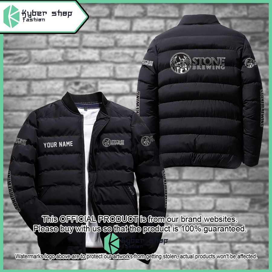 Stone Brewing Custom Puffer Down Jacket 4 Stone Brewing Custom Puffer Down Jacket word1