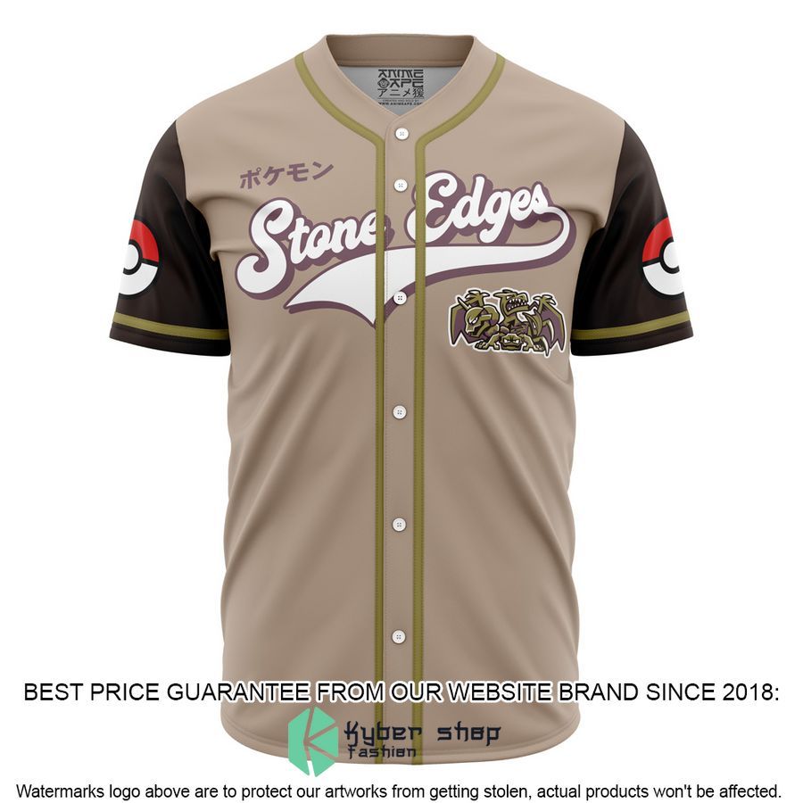 Stone Edges Pokemon Baseball Jersey