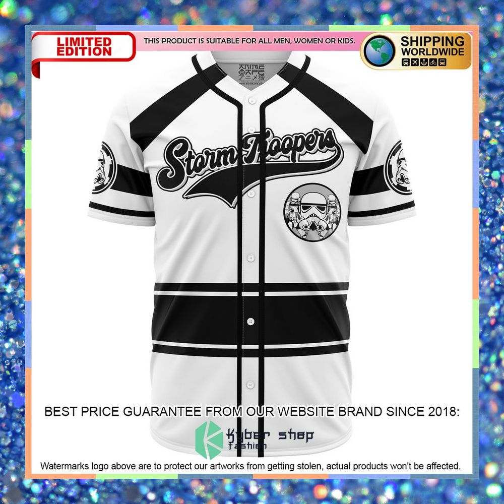 Stormtroopers Star Wars Baseball Jersey 5 Stormtroopers Star Wars Baseball Jersey word2
