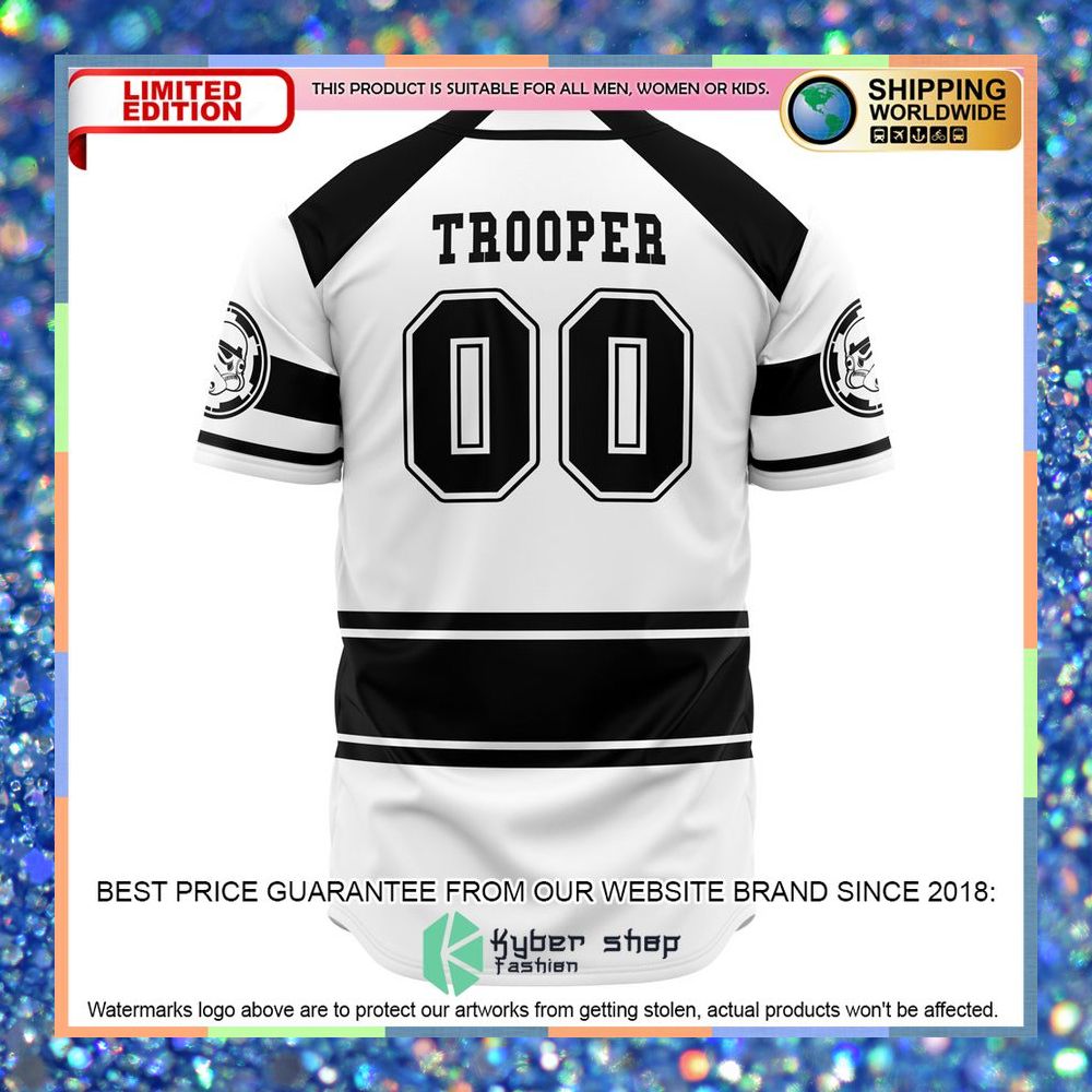 Stormtroopers Star Wars Baseball Jersey 6 Stormtroopers Star Wars Baseball Jersey word2