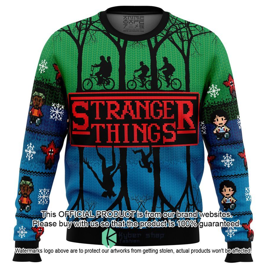 Stranger Things Ugly Christmas Sweater